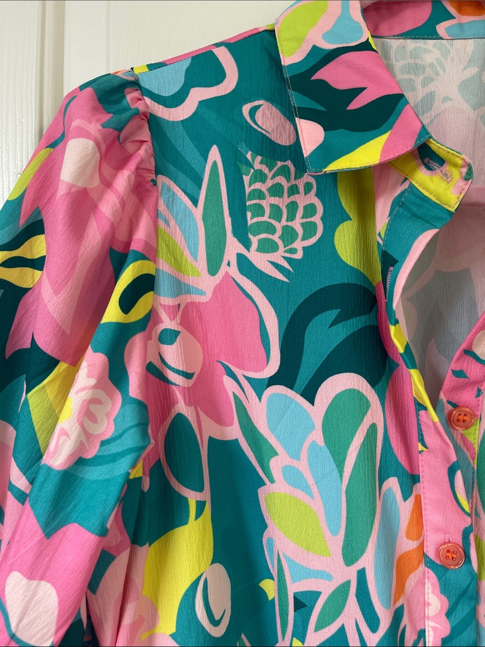 Floral Print Baby Doll Dress - Picture 3 of 10